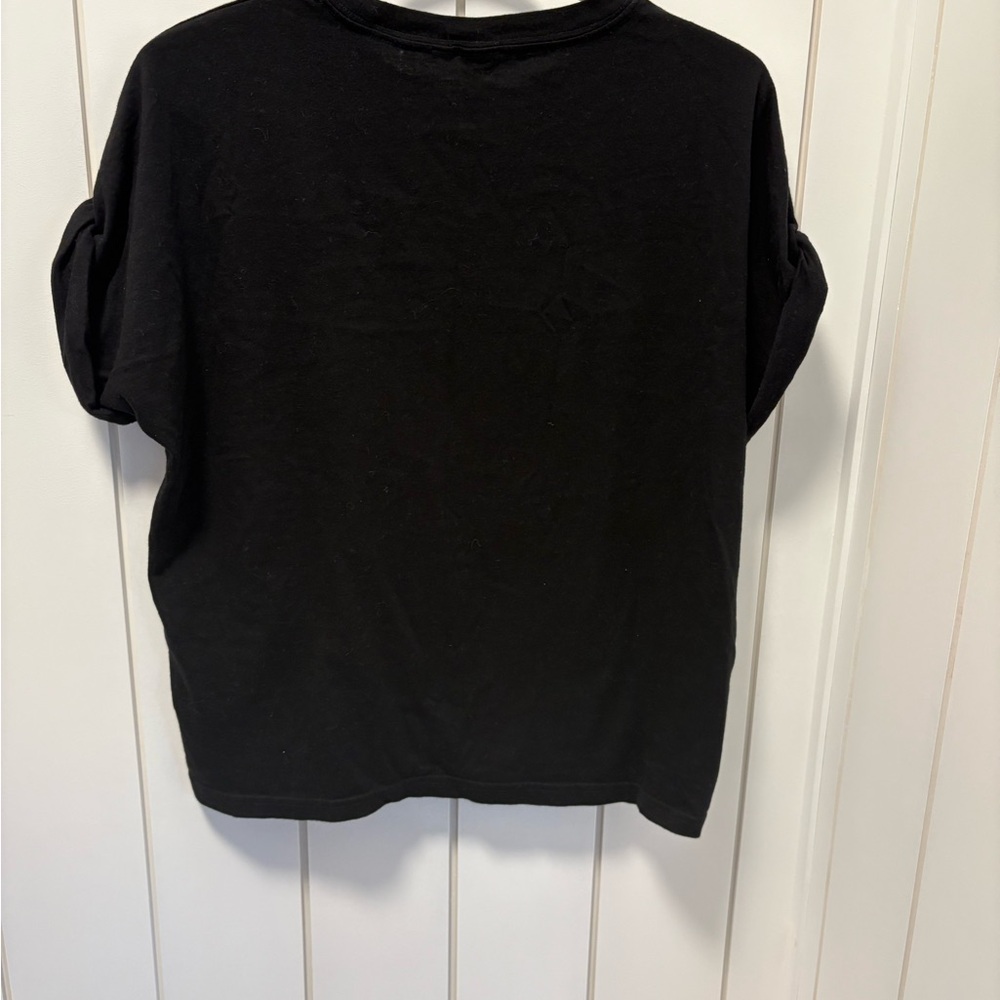 TNA 100% Cotton Black Short Sleeve Tee - Picture 11 of 12